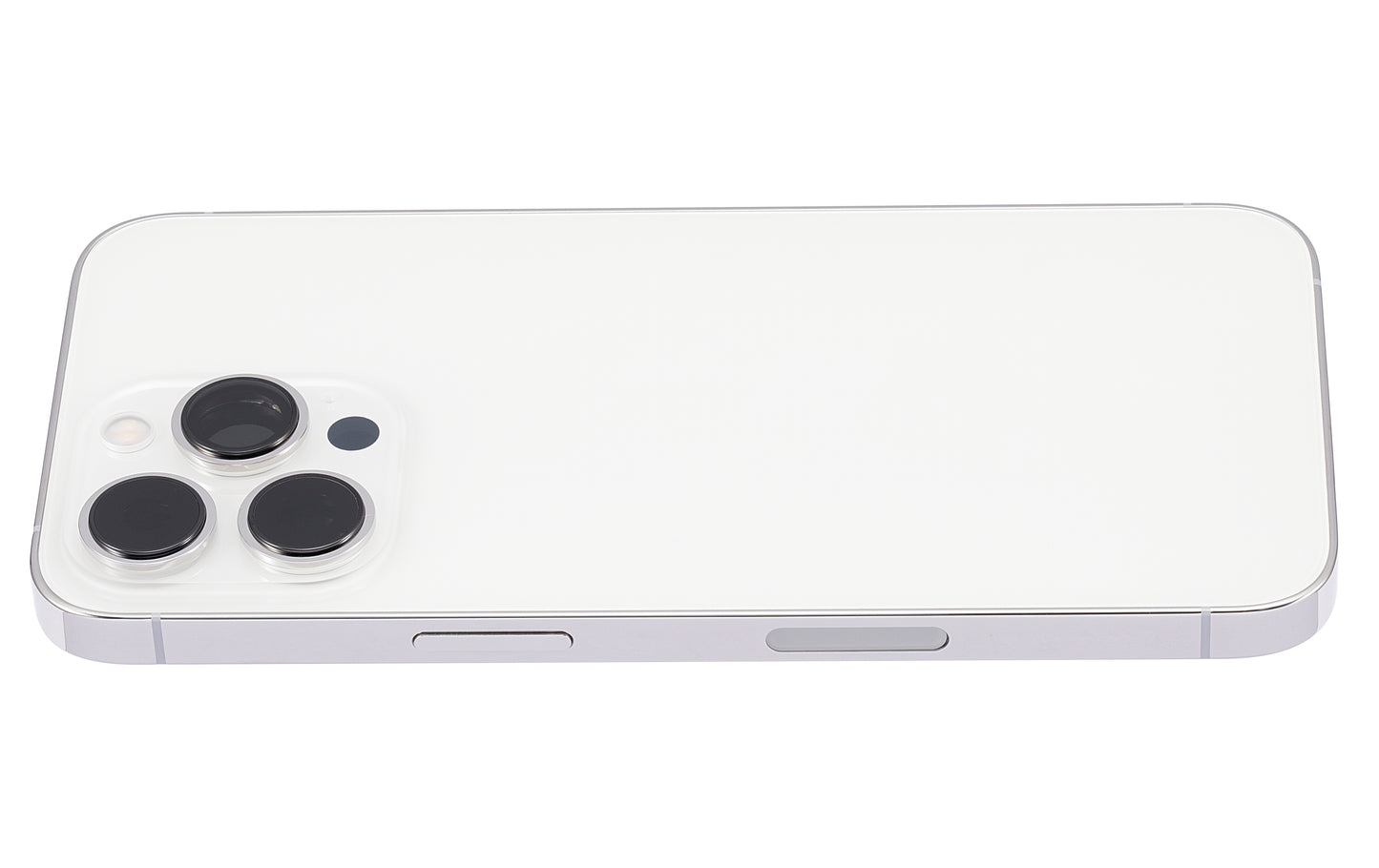 Back Housing W/ Small Parts For iPhone 13 Pro (US Version) (Aftermarket Plus) (Silver)