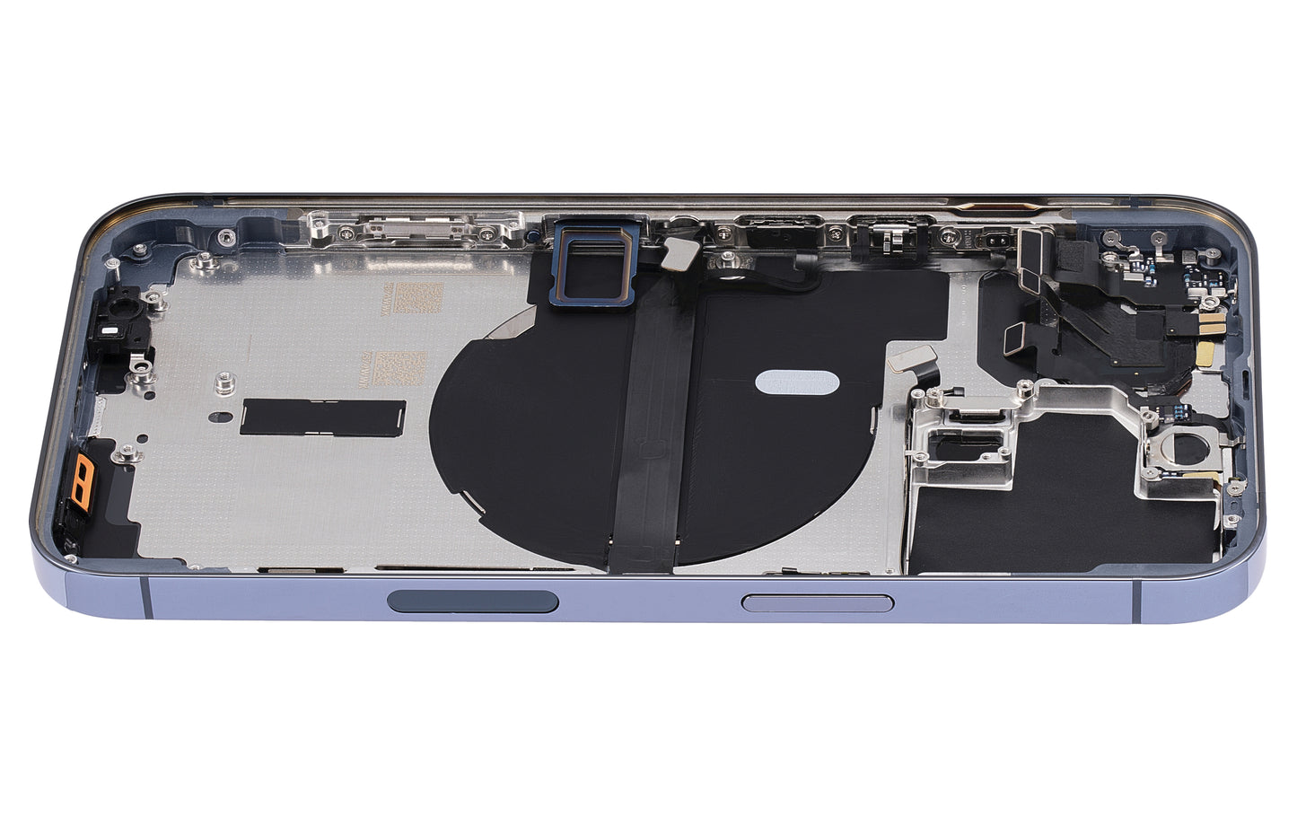 Back Housing W/ Small Parts For iPhone 13 Pro (US Version) (Aftermarket Plus) (Sierra Blue)