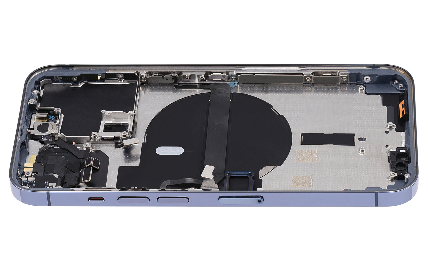 Back Housing W/ Small Parts For iPhone 13 Pro (US Version) (Aftermarket Plus) (Sierra Blue)