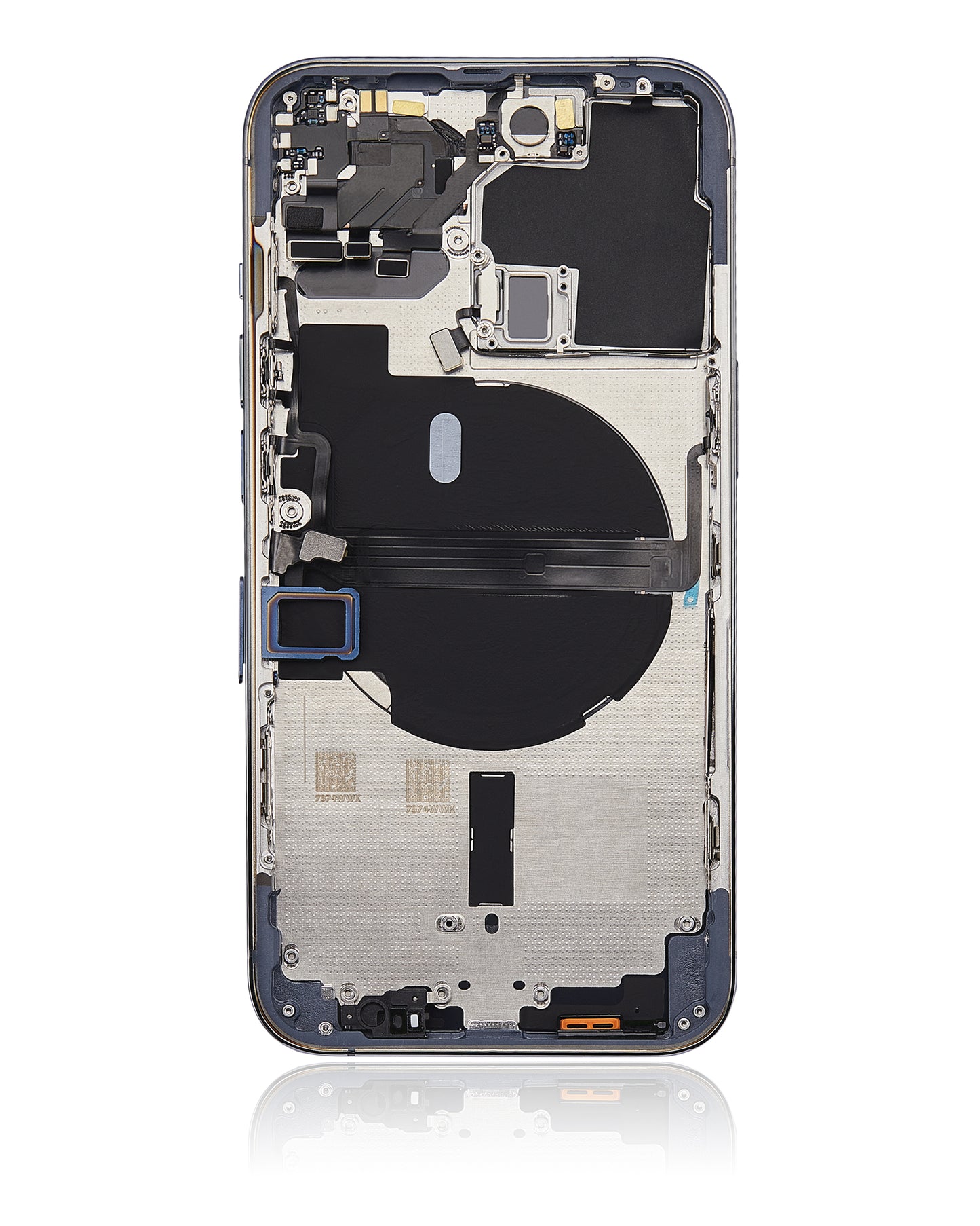 Back Housing W/ Small Parts For iPhone 13 Pro (US Version) (Aftermarket Plus) (Sierra Blue)