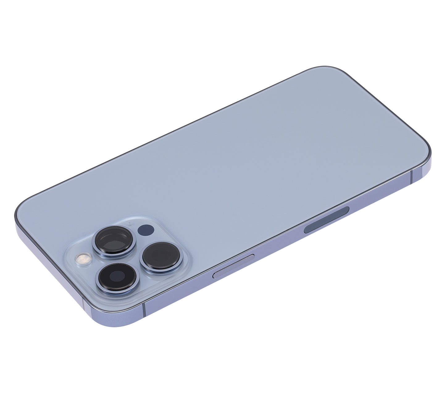 Back Housing W/ Small Parts For iPhone 13 Pro (US Version) (Aftermarket Plus) (Sierra Blue)