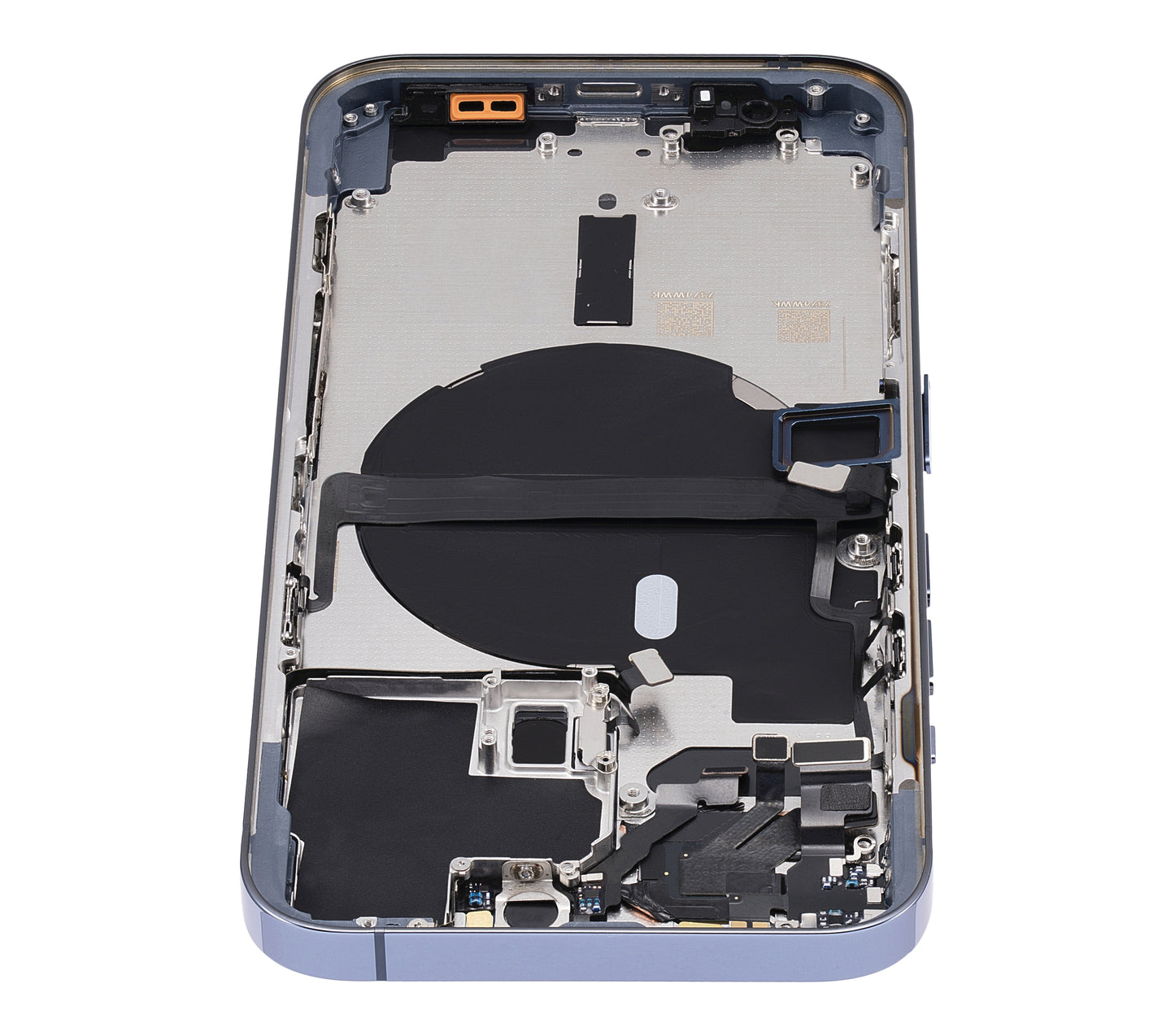 Back Housing W/ Small Parts For iPhone 13 Pro (US Version) (Aftermarket Plus) (Sierra Blue)