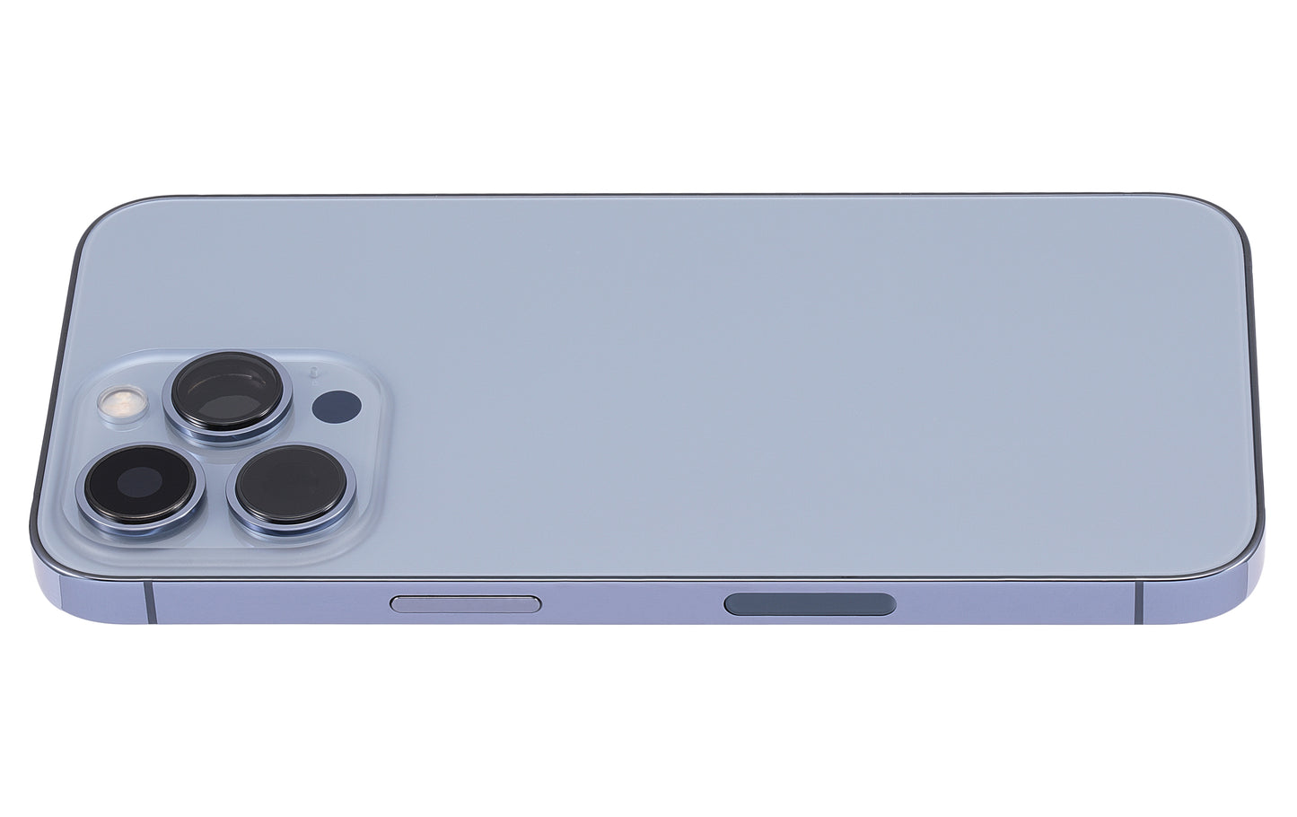 Back Housing W/ Small Parts For iPhone 13 Pro (US Version) (Aftermarket Plus) (Sierra Blue)