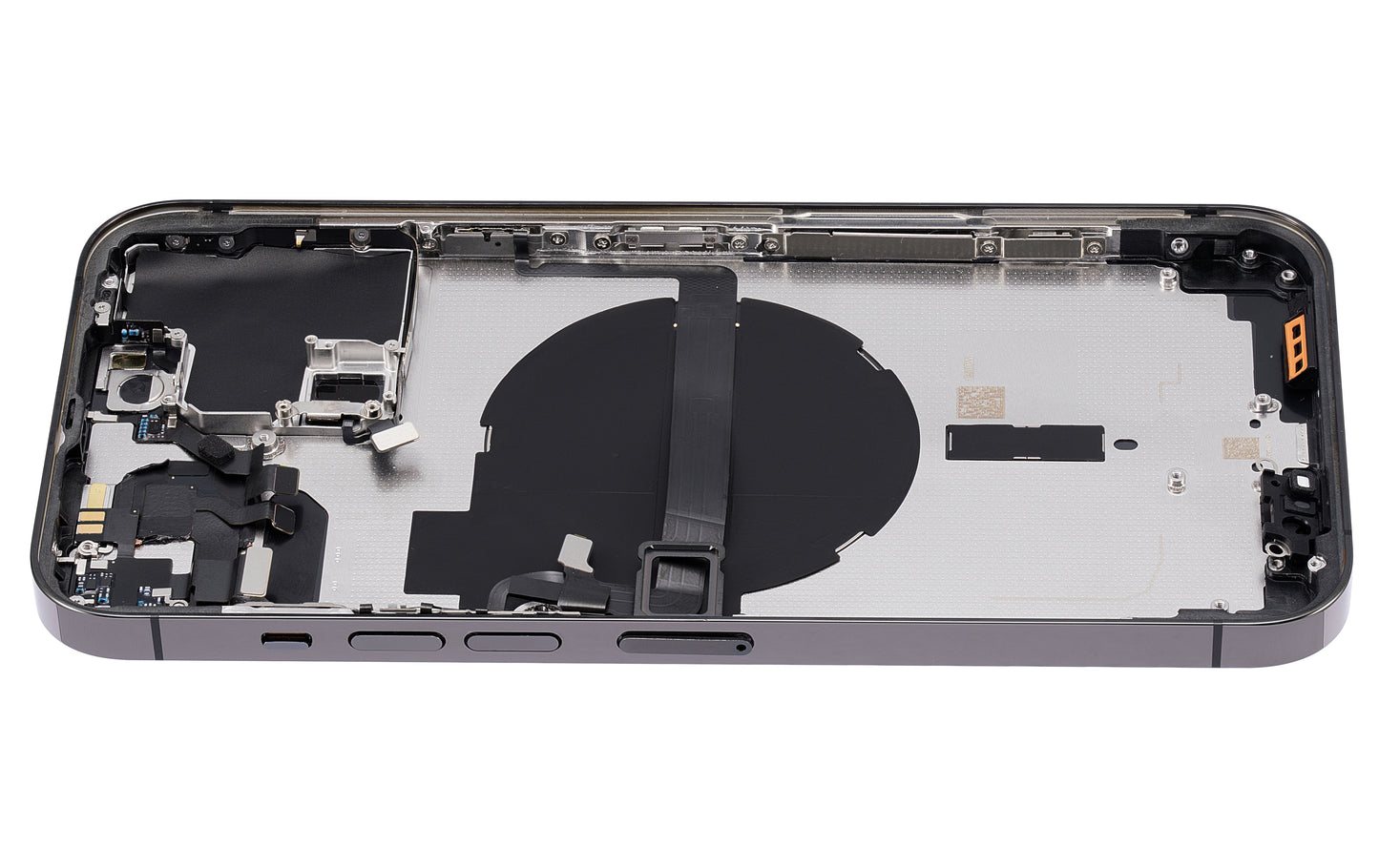 Back Housing W/ Small Parts For iPhone 13 Pro Max (US Version) (Aftermarket Plus) (Graphite)