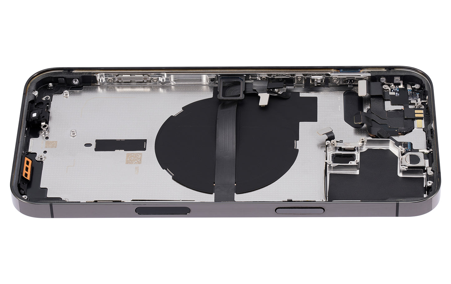 Back Housing W/ Small Parts For iPhone 13 Pro Max (US Version) (Aftermarket Plus) (Graphite)