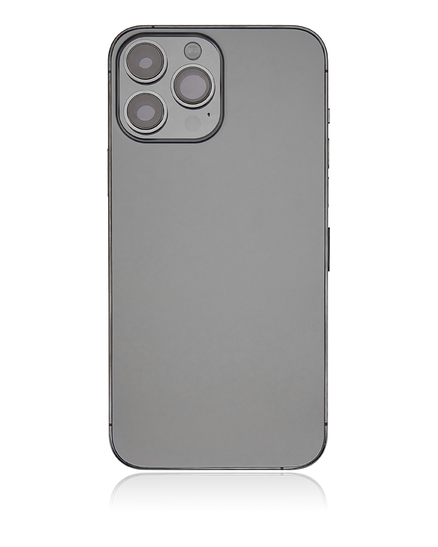 Back Housing W/ Small Parts For iPhone 13 Pro Max (US Version) (Aftermarket Plus) (Graphite)