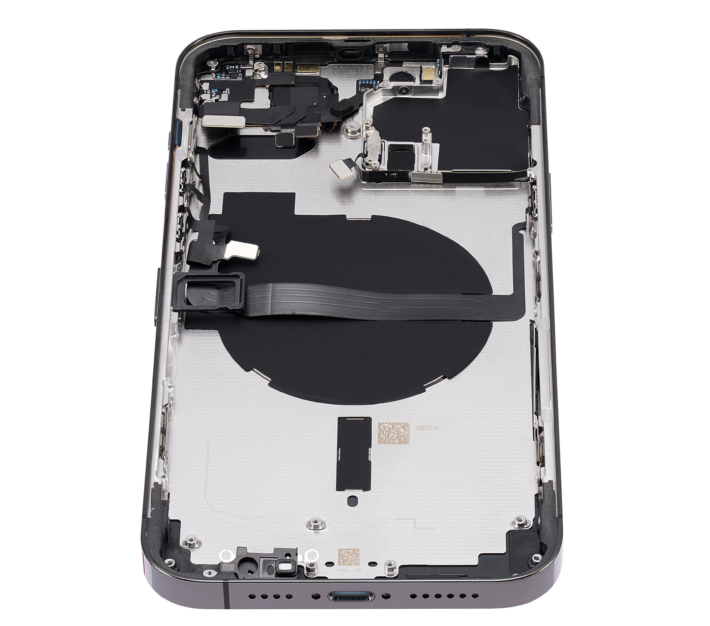Back Housing W/ Small Parts For iPhone 13 Pro Max (US Version) (Aftermarket Plus) (Graphite)