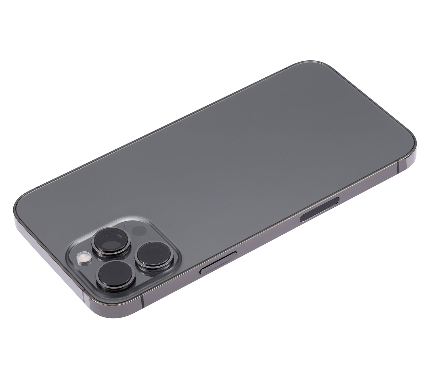Back Housing W/ Small Parts For iPhone 13 Pro Max (US Version) (Aftermarket Plus) (Graphite)