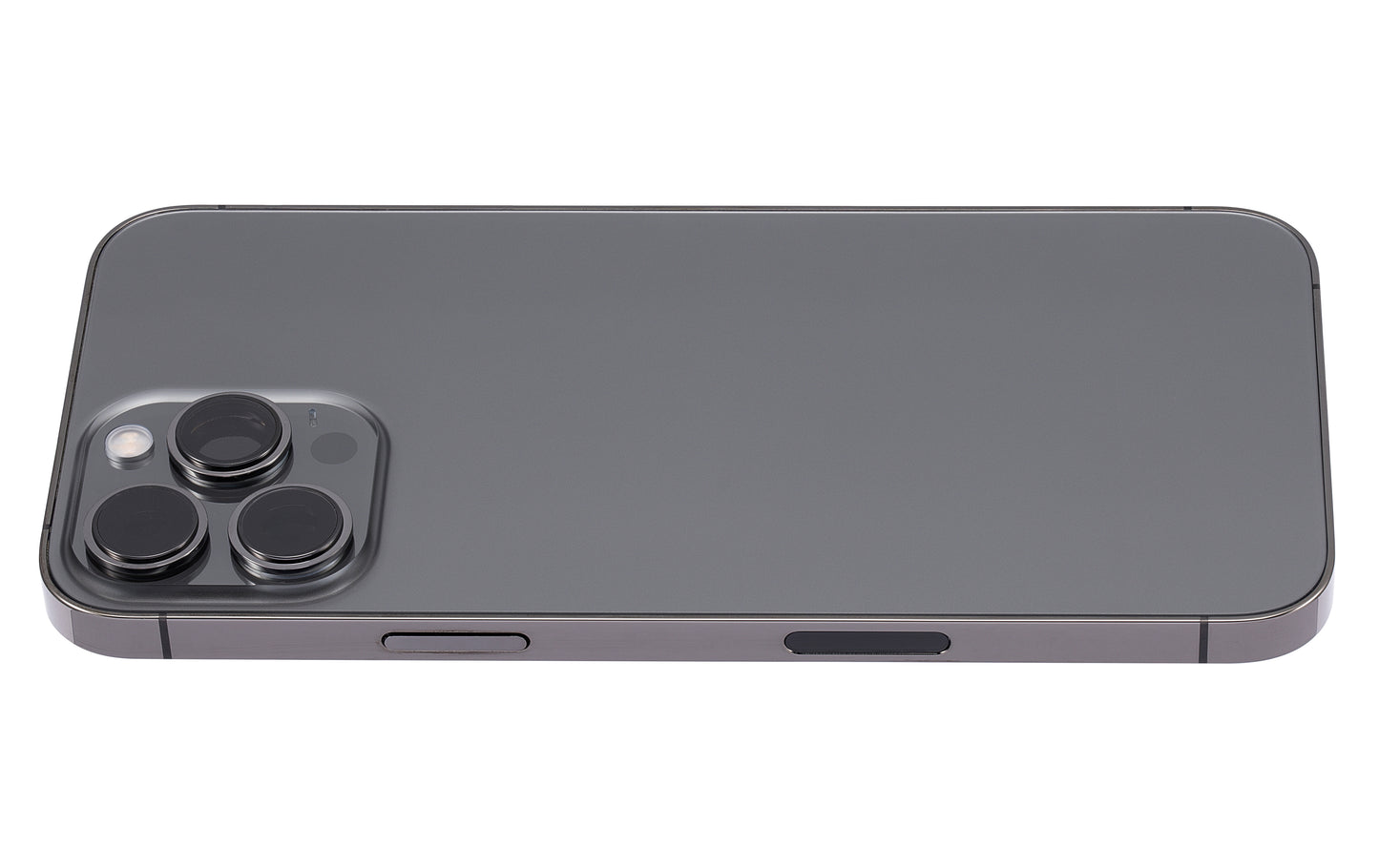 Back Housing W/ Small Parts For iPhone 13 Pro Max (US Version) (Aftermarket Plus) (Graphite)