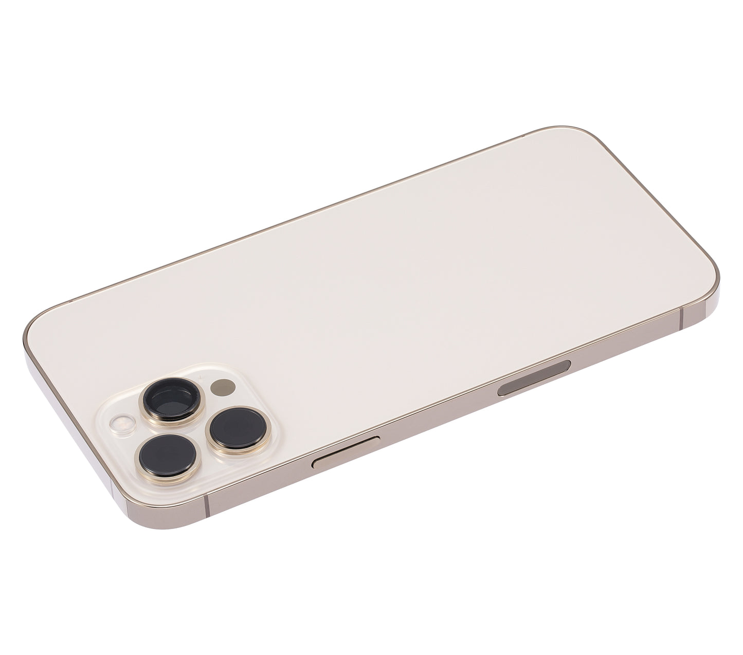 Back Housing W/ Small Parts For iPhone 13 Pro Max (US Version) (Aftermarket Plus) (Gold)