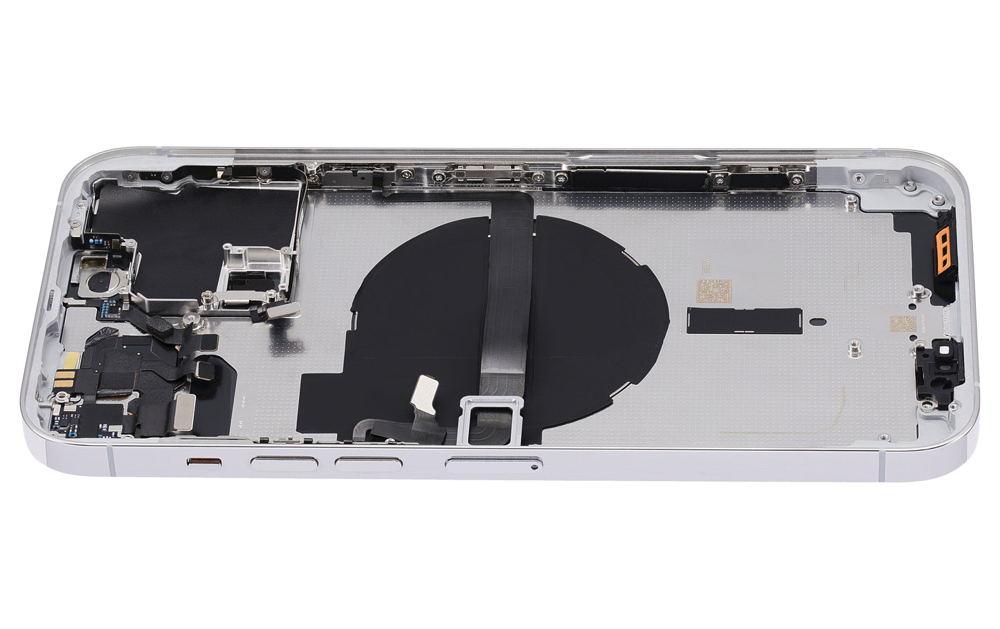 Back Housing W/ Small Parts For iPhone 13 Pro Max (US Version) (Aftermarket Plus) (Silver)