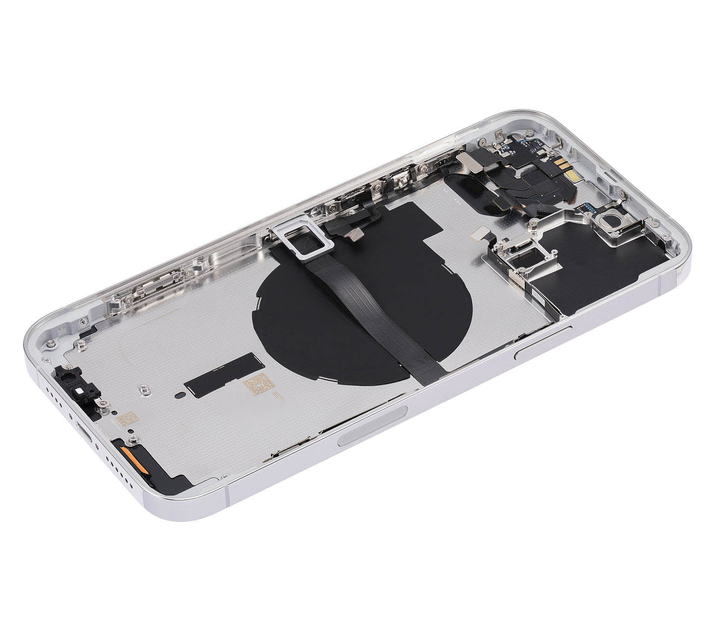 Back Housing W/ Small Parts For iPhone 13 Pro Max (US Version) (Aftermarket Plus) (Silver)