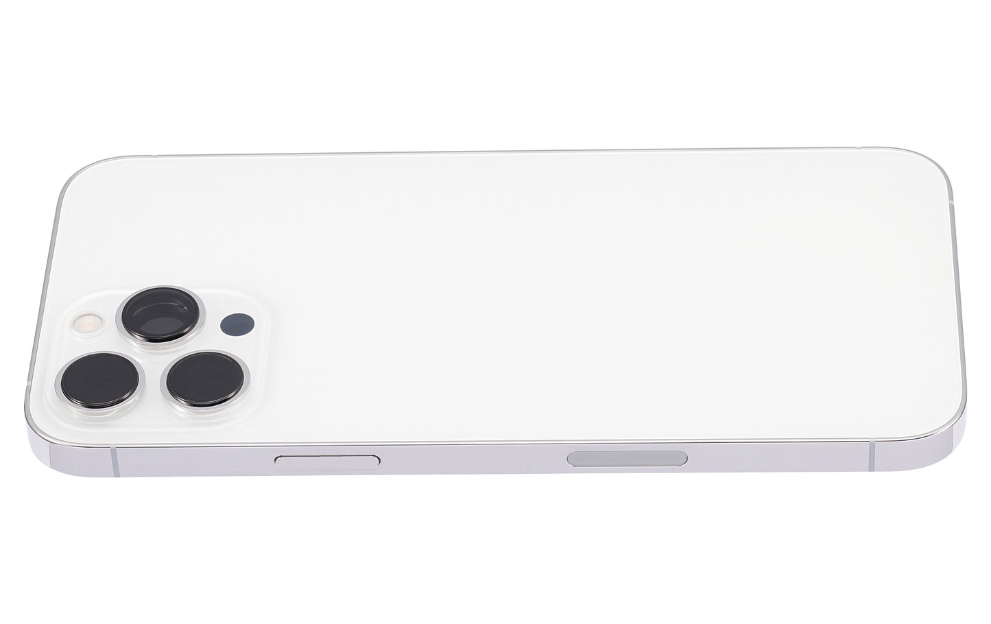Back Housing W/ Small Parts For iPhone 13 Pro Max (US Version) (Aftermarket Plus) (Silver)