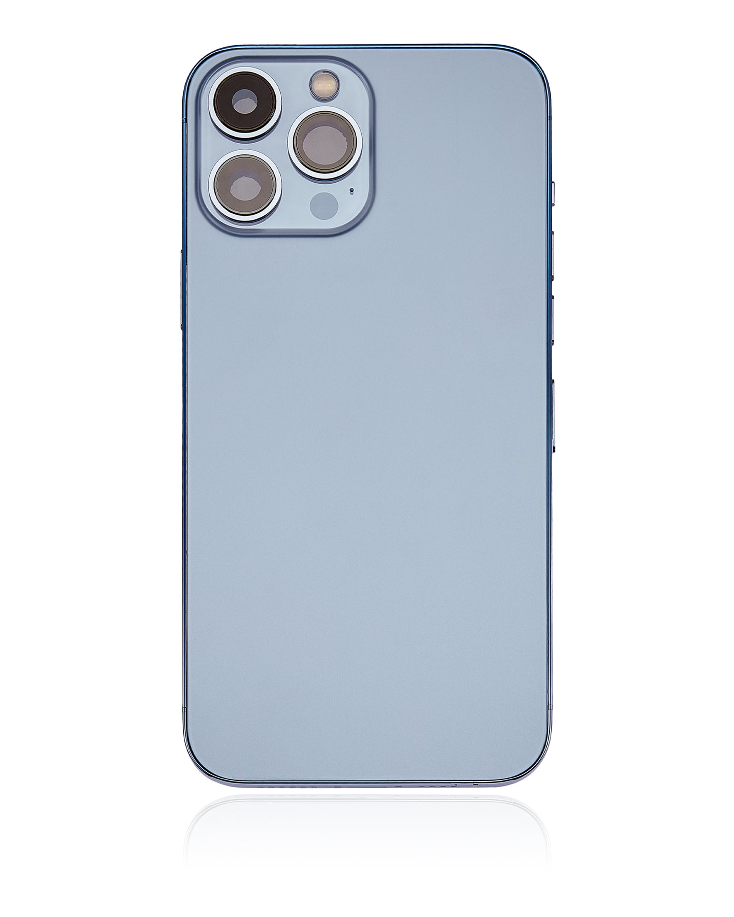 Back Housing W/ Small Parts For iPhone 13 Pro Max (US Version) (Aftermarket Plus) (Sierra Blue)