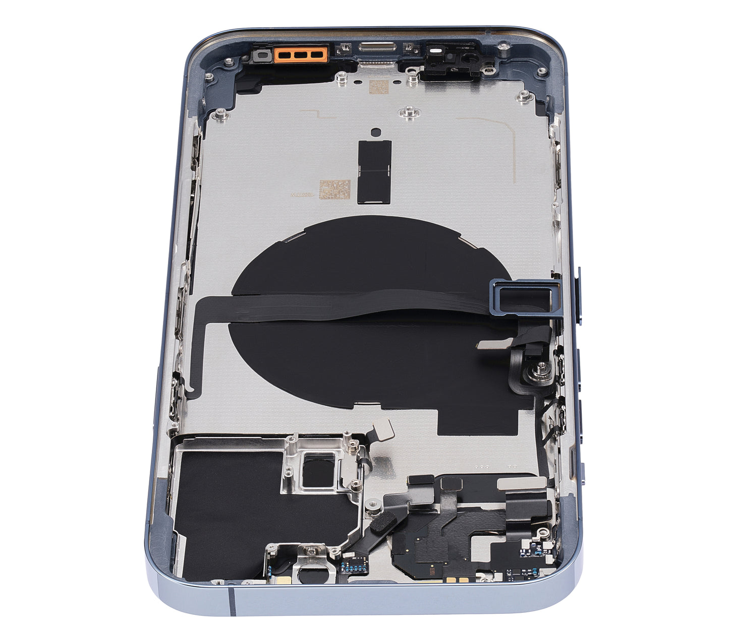 Back Housing W/ Small Parts For iPhone 13 Pro Max (US Version) (Aftermarket Plus) (Sierra Blue)