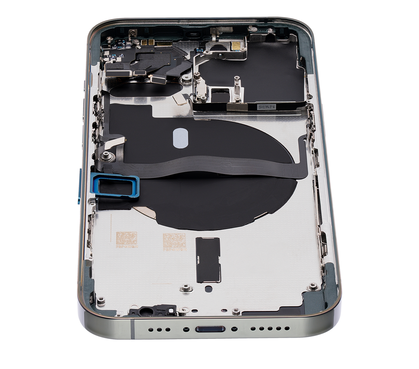 Back Housing W/ Small Parts For iPhone 13 Pro (US Version) (Aftermarket Plus) (Alpine Green)