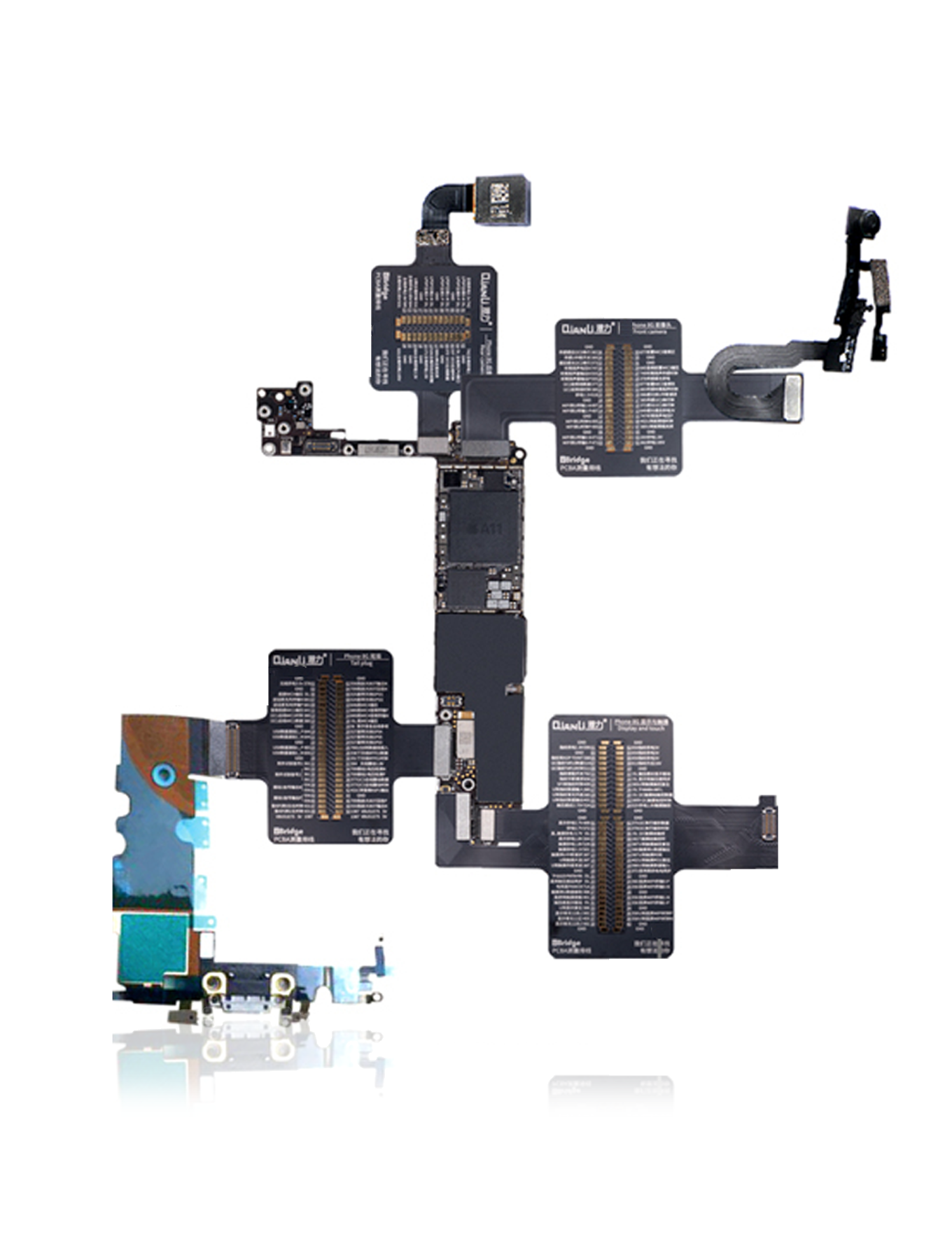 iBridge Motherboard Resistance / Voltage / Signal Test Extension Cable For iPhone 8 (Qianli)