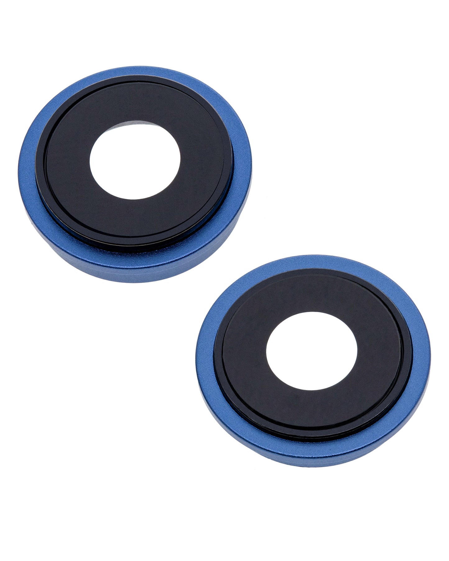 Back Camera Lens With Bracket & Bezel For iPhone 13 / 13 Mini ( 2 Piece) (Aftermarket Plus) (Blue)