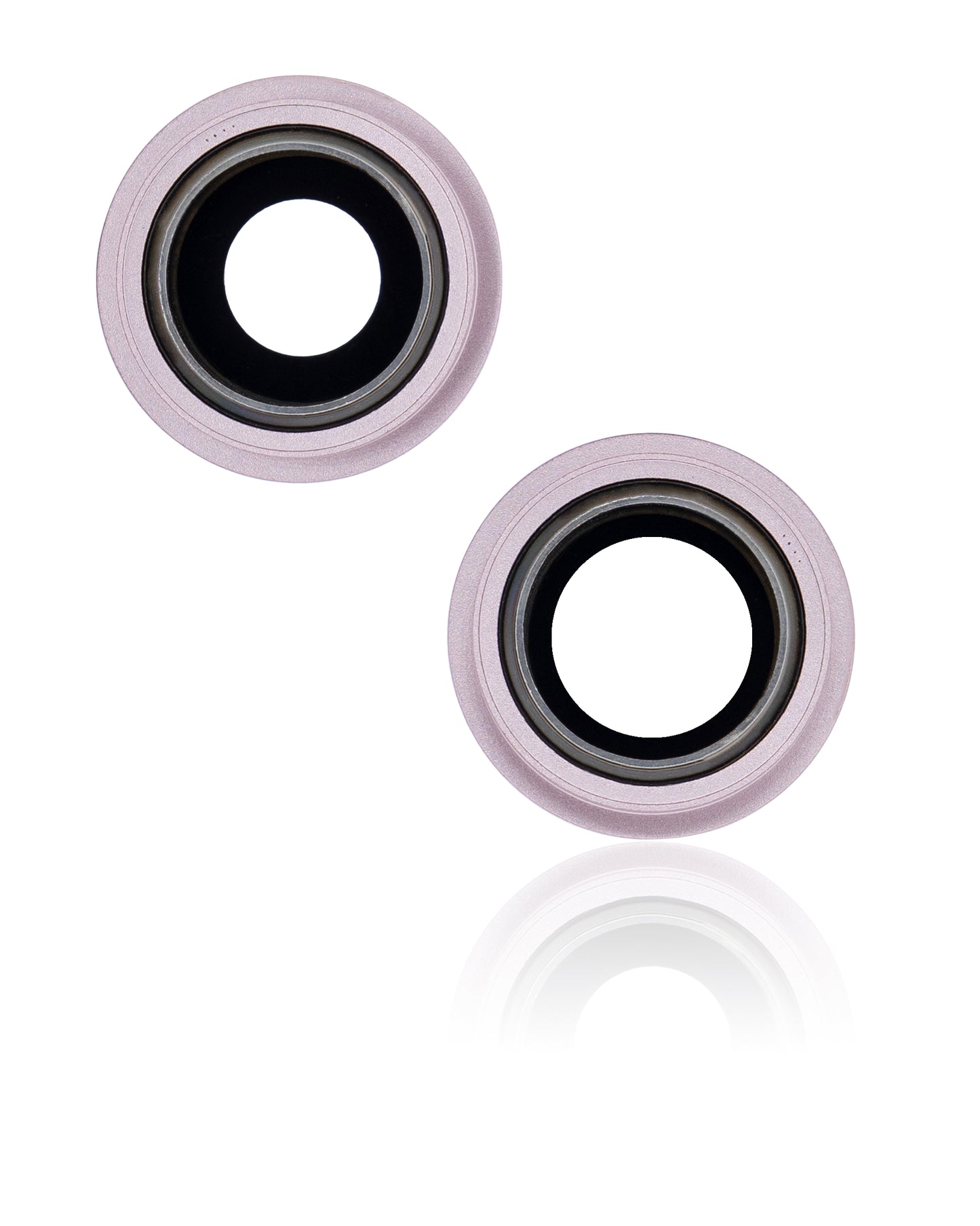 Back Camera Lens With Bracket & Bezel For iPhone 13 / 13 Mini ( 2 Piece) (Aftermarket Plus) (Pink)