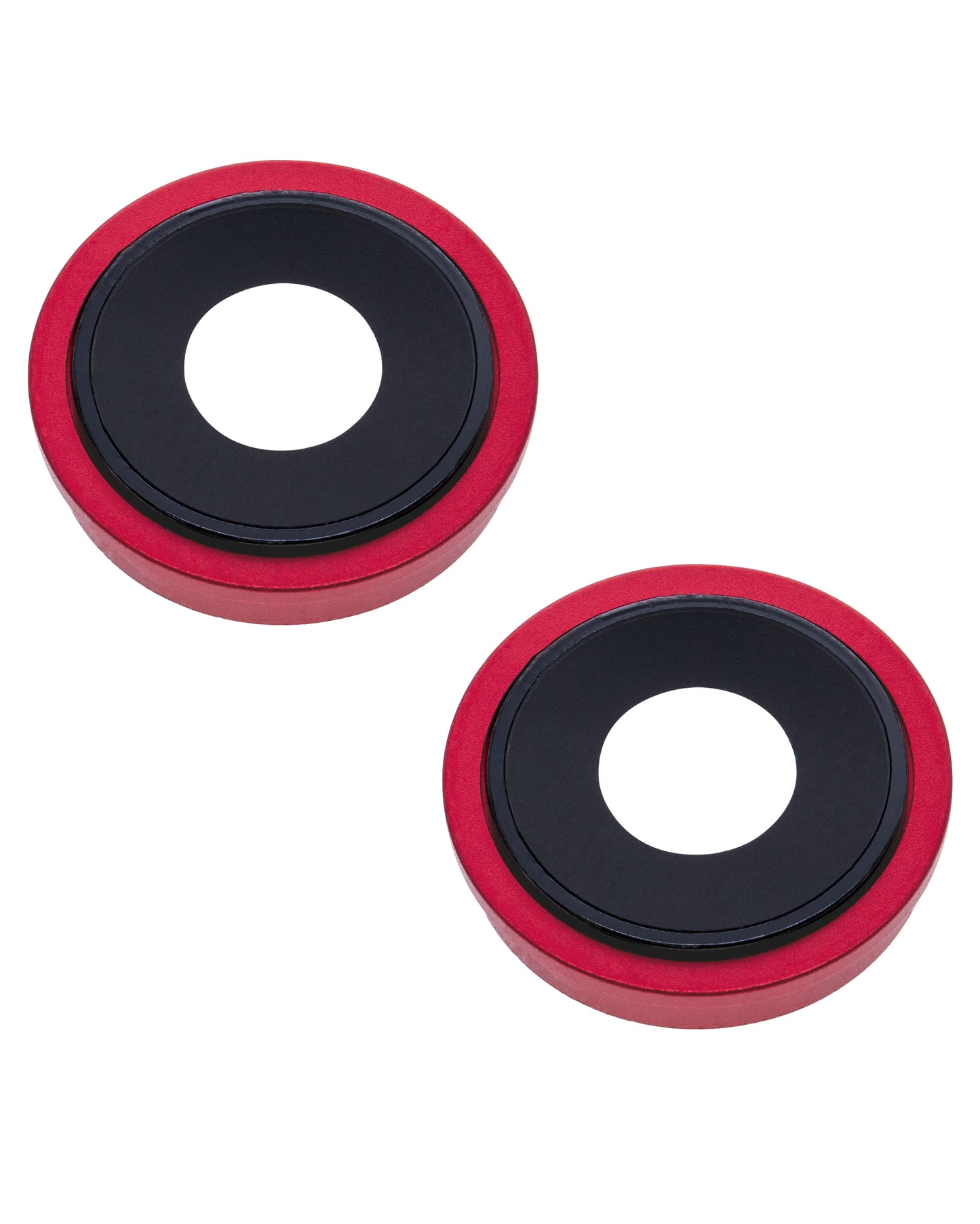 Back Camera Lens With Bracket & Bezel For iPhone 13 / 13 Mini ( 2 Piece) (Aftermarket Plus) (Red)