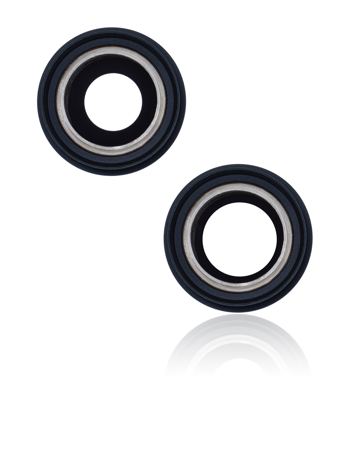 Back Camera Lens With Bracket & Bezel For iPhone 13 / 13 Mini ( 2 Piece) (Aftermarket Plus) (Midnight)