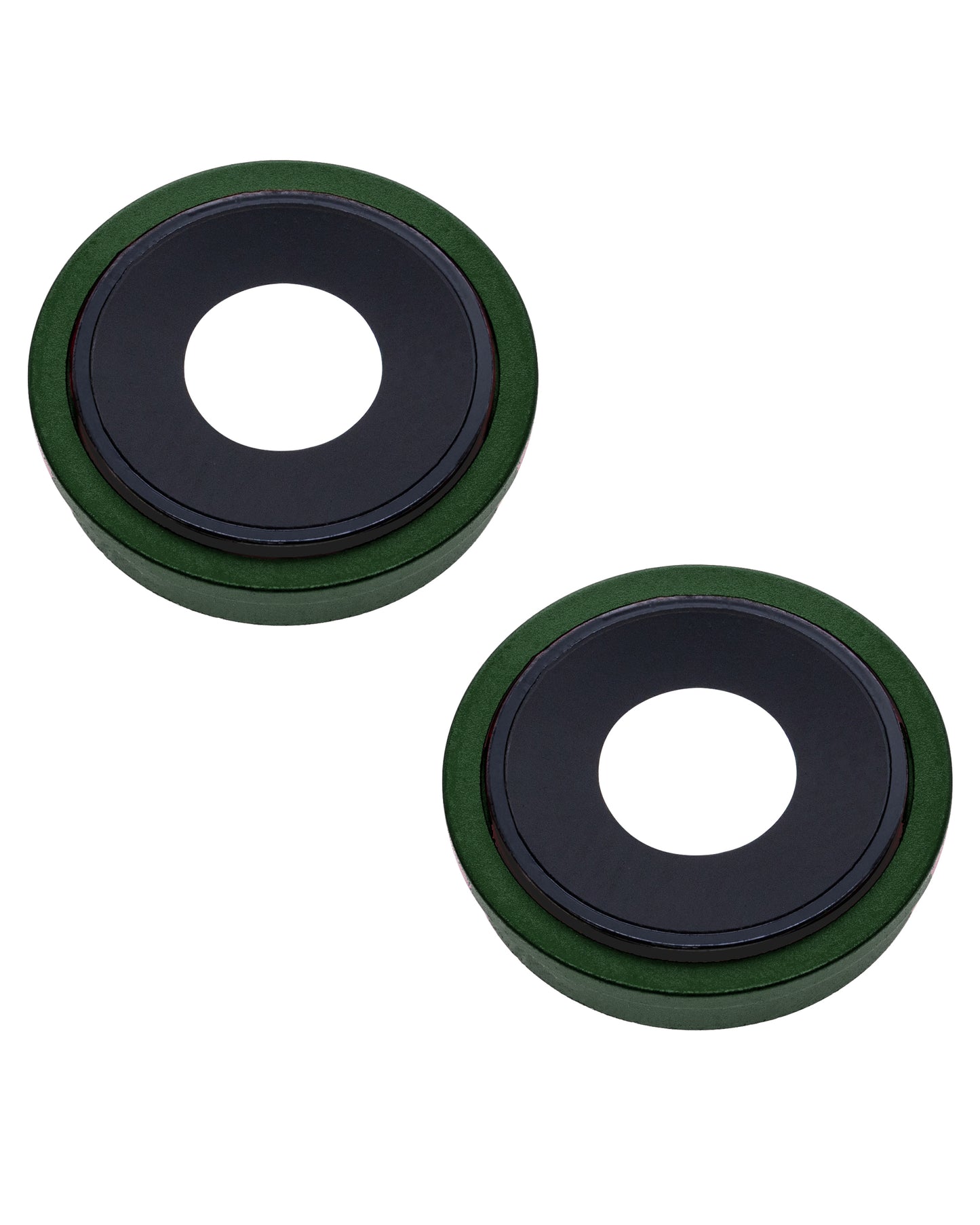 Back Camera Lens With Bracket & Bezel For iPhone 13 / 13 Mini ( 2 Piece) (Aftermarket Plus) (Green)