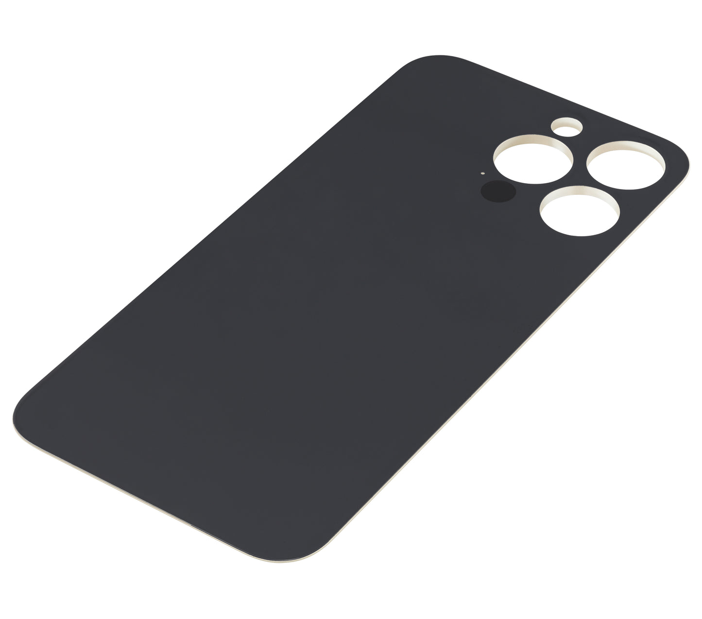 Back Glass With 3M Adhesive For iPhone 13 Pro (No Logo / Large Camera Hole) (Gold)