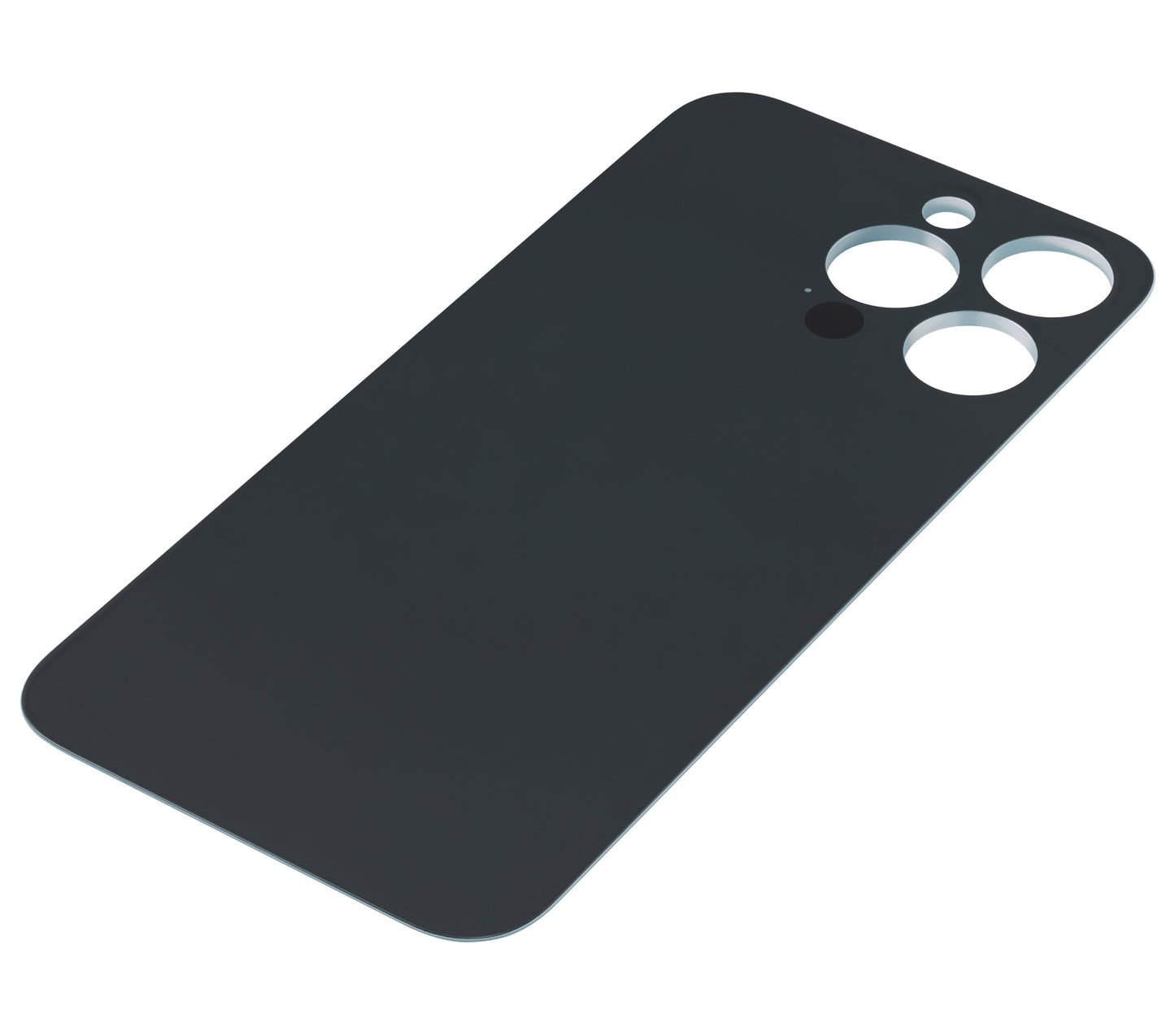 Back Glass With 3M Adhesive For iPhone 13 Pro (No Logo / Large Camera Hole) (Sierra Blue)