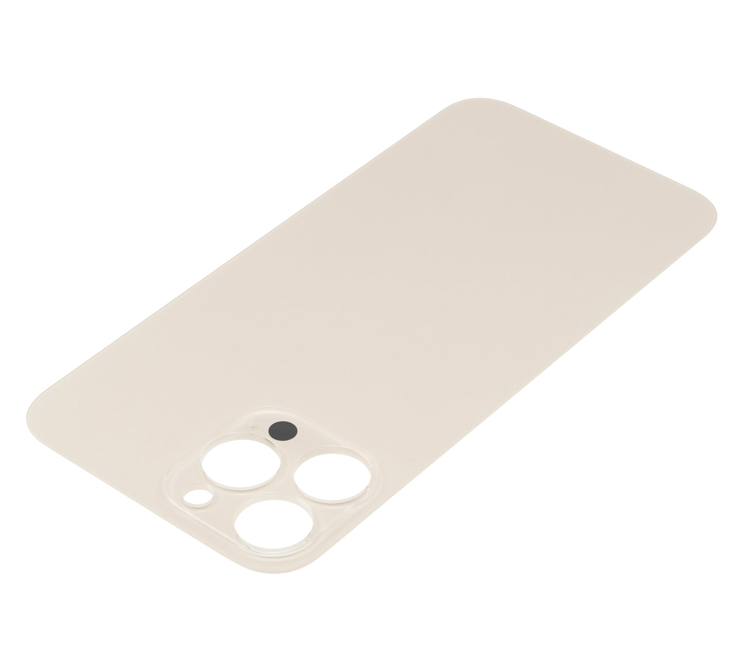 Back Glass With 3M Adhesive For iPhone 13 Pro Max (No Logo / Large Camera Hole) (Gold)