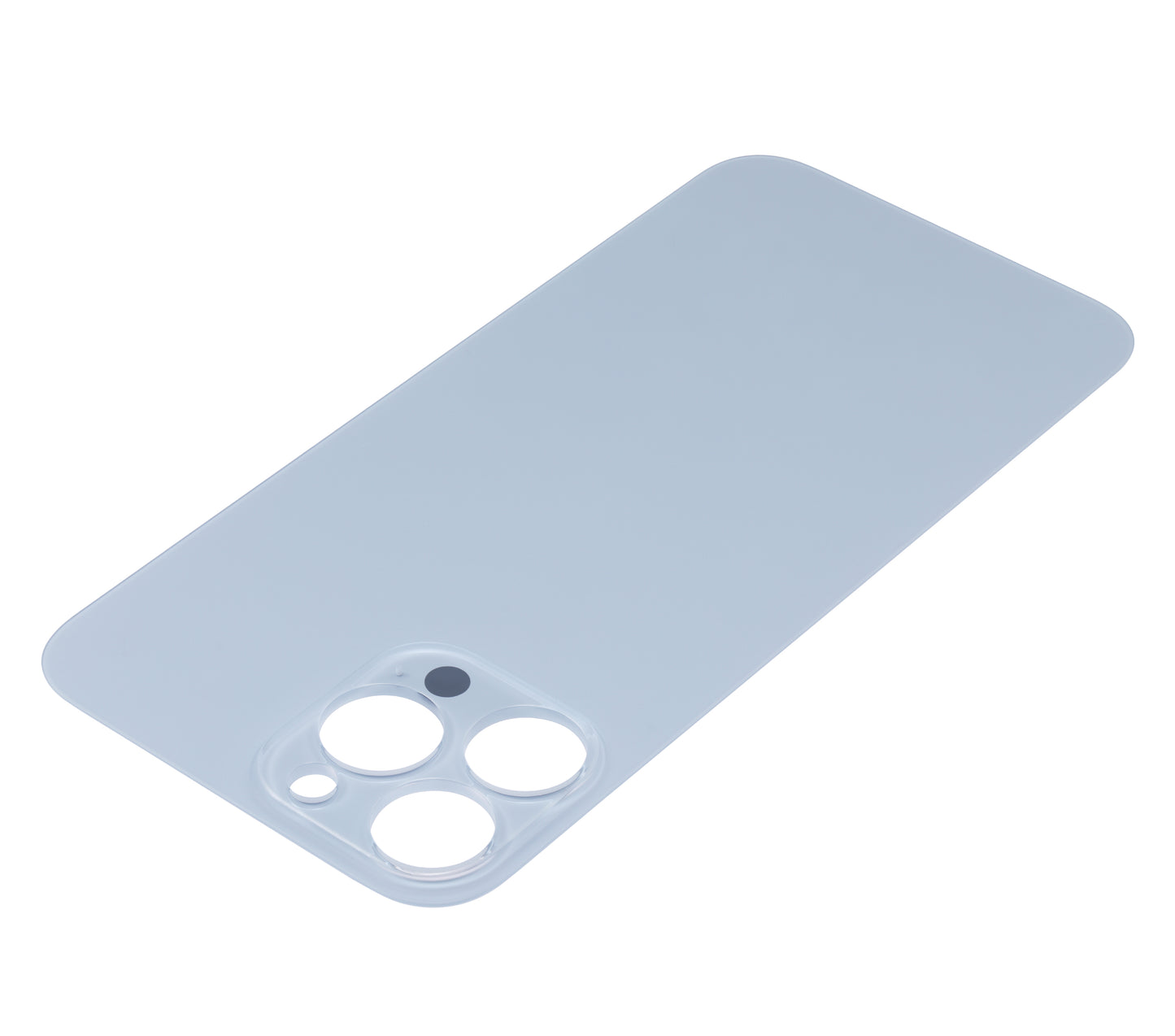 Back Glass With 3M Adhesive For iPhone 13 Pro Max (No Logo / Large Camera Hole) (Sierra Blue)