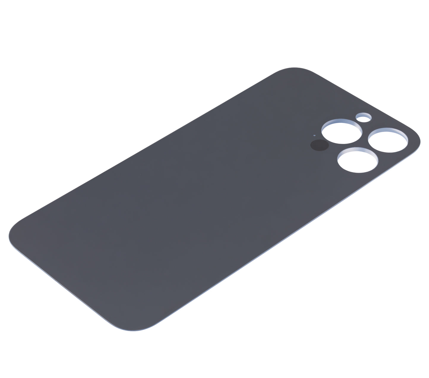 Back Glass With 3M Adhesive For iPhone 13 Pro Max (No Logo / Large Camera Hole) (Sierra Blue)