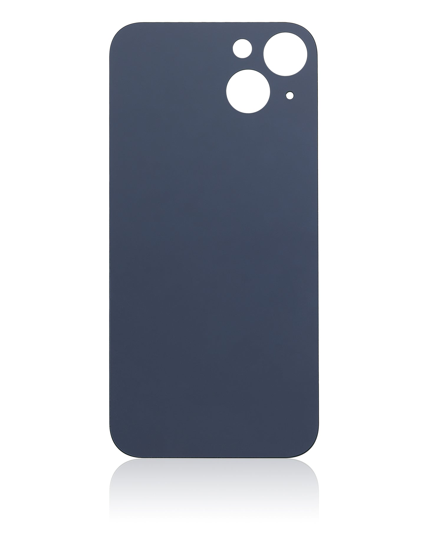 Back Glass With 3M Adhesive For iPhone 13 (No Logo / Large Camera Hole) (Green)
