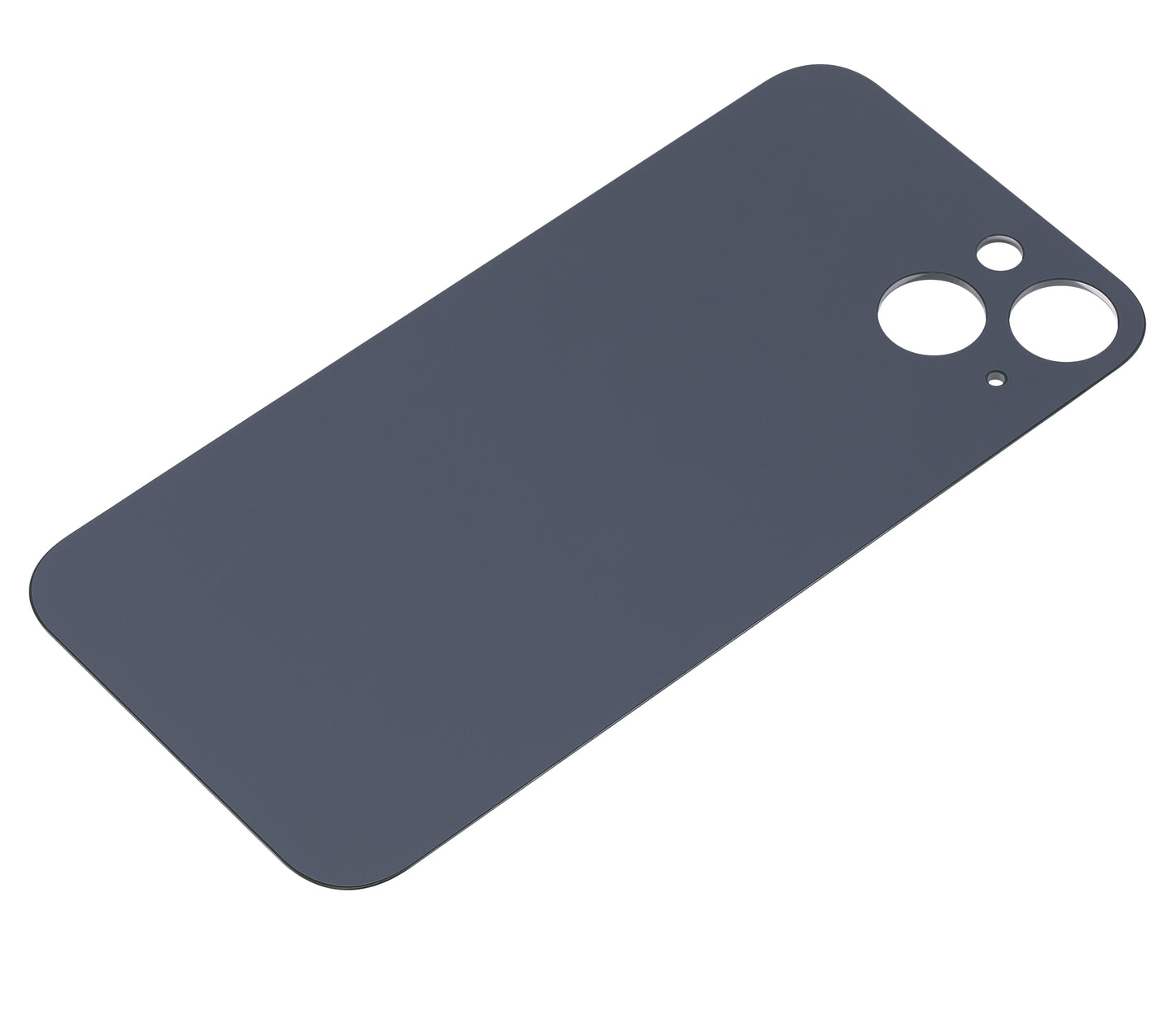 Back Glass With 3M Adhesive For iPhone 13 (No Logo / Large Camera Hole) (Green)