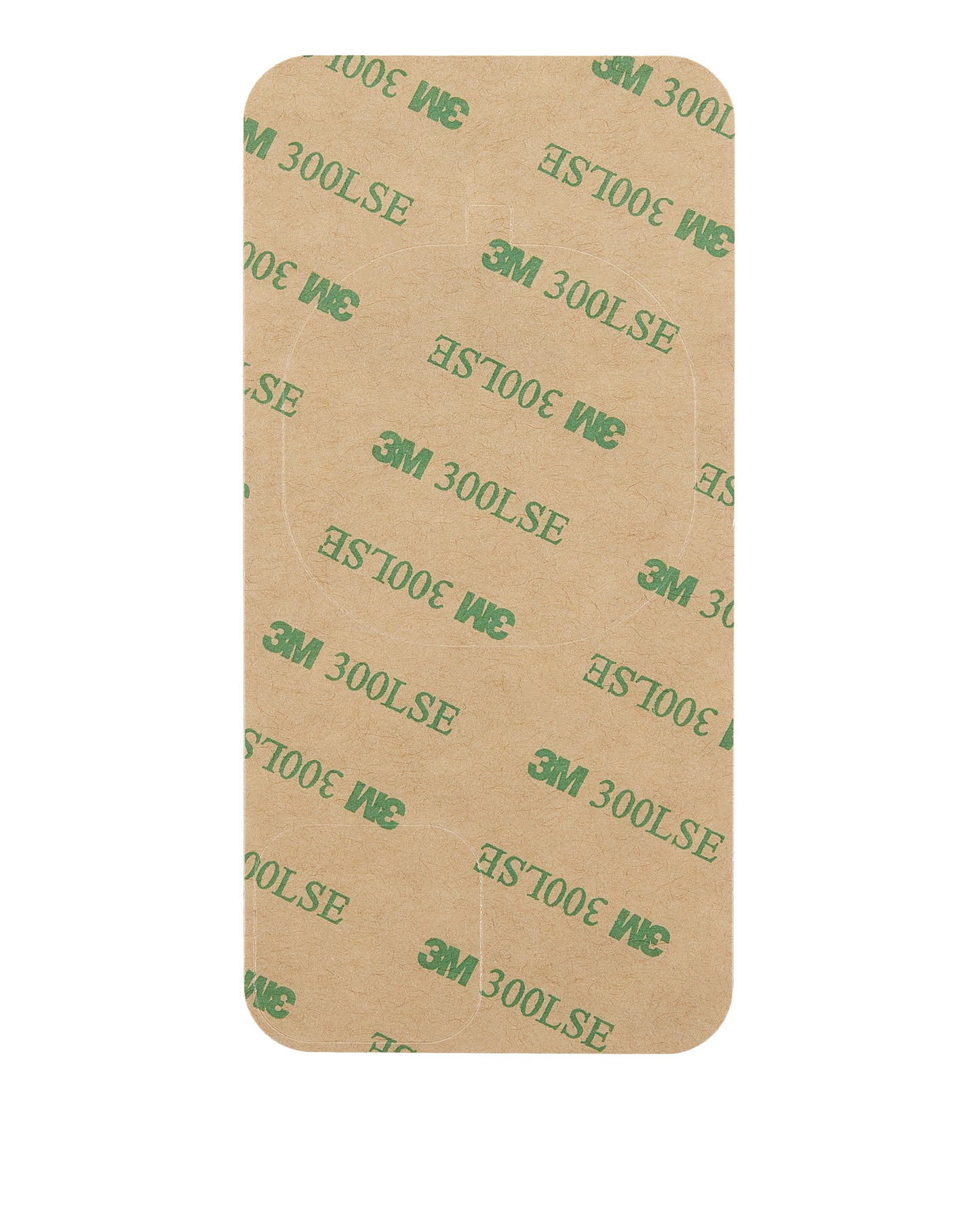 Back Glass With 3M Adhesive For iPhone 13 Mini (No Logo / Large Camera Hole) (Green)