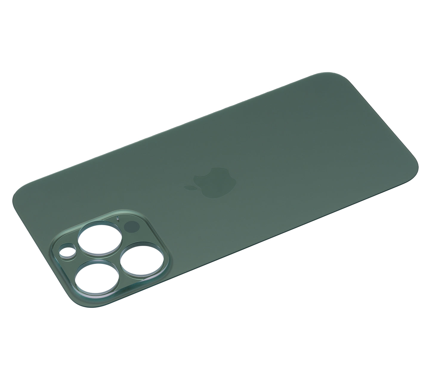 Back Glass With 3M Adhesive For iPhone 13 Pro (No Logo / Large Camera Hole) (Alpine Green)