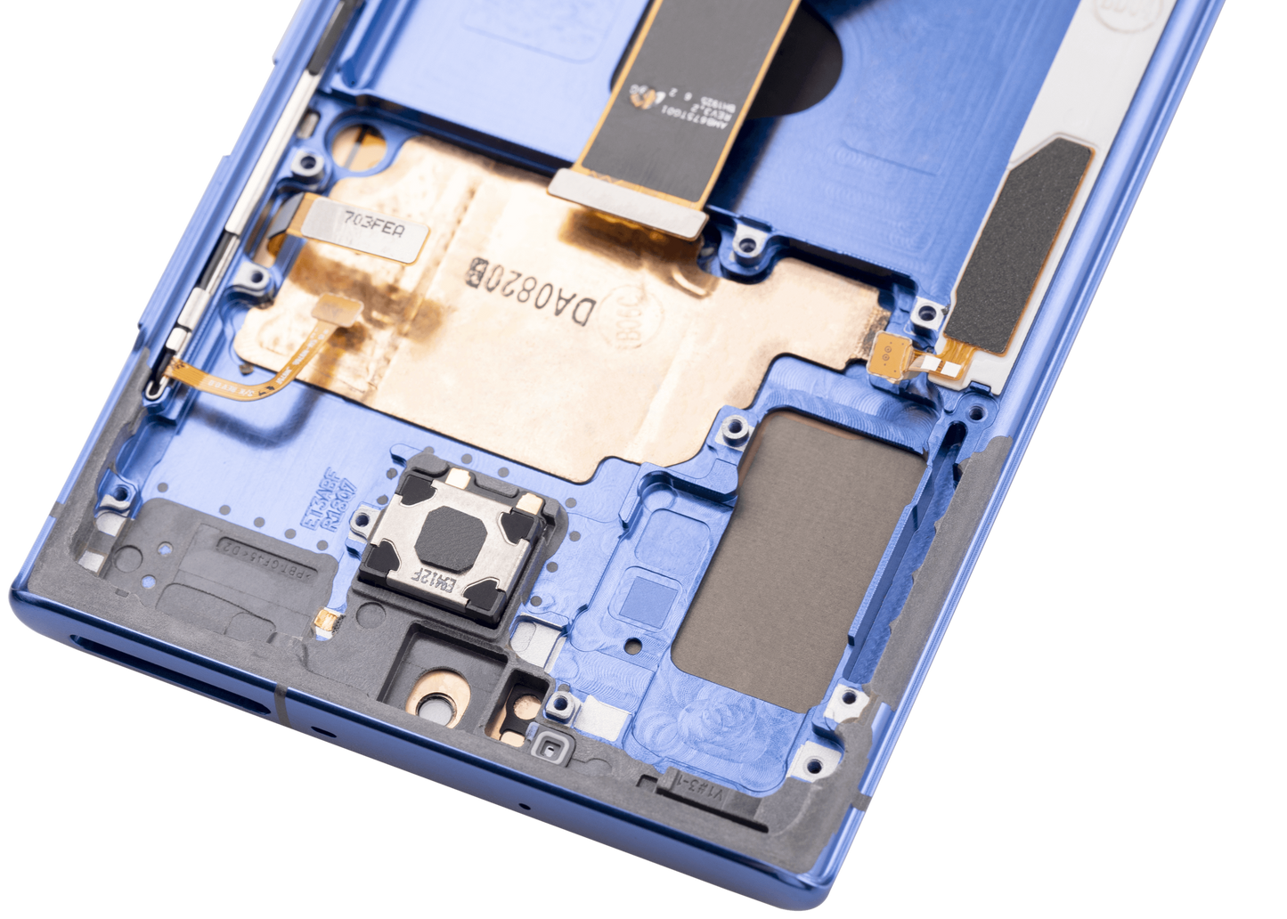OLED Assembly With Frame For Samsung Galaxy Note 10 Plus / 5G (Aftermarket Plus) (Blue)