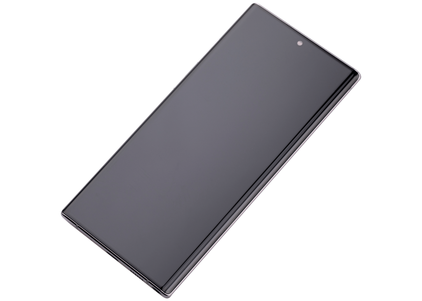 OLED Assembly With Frame For Samsung Galaxy Note 10 Plus / 5G (Aftermarket Plus) (Aura Glow / Silver)
