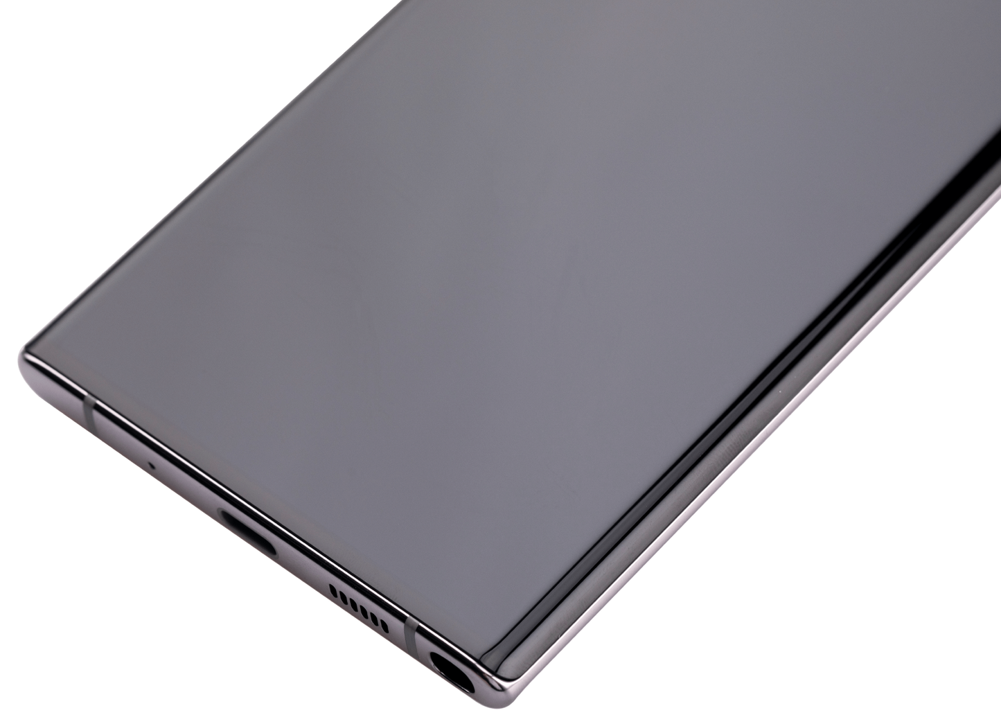OLED Assembly With Frame For Samsung Galaxy Note 10 Plus / 5G (Aftermarket Plus) (Aura Glow / Silver)