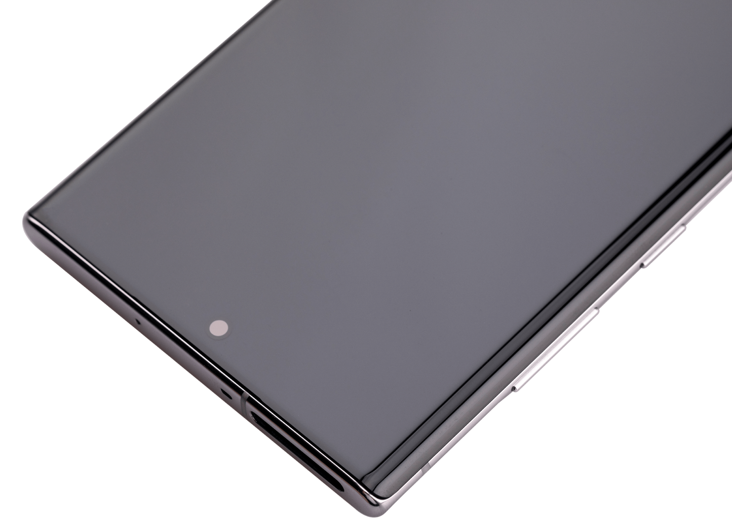 OLED Assembly With Frame For Samsung Galaxy Note 10 Plus / 5G (Aftermarket Plus) (Aura Glow / Silver)