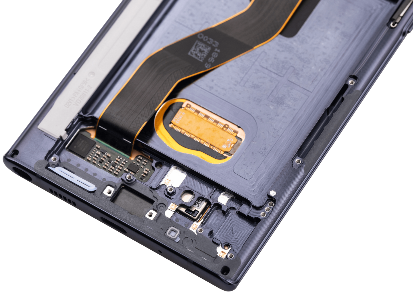 OLED Assembly With Frame For Samsung Galaxy Note 10 Plus / 5G (Aftermarket Plus) (Aura Black)