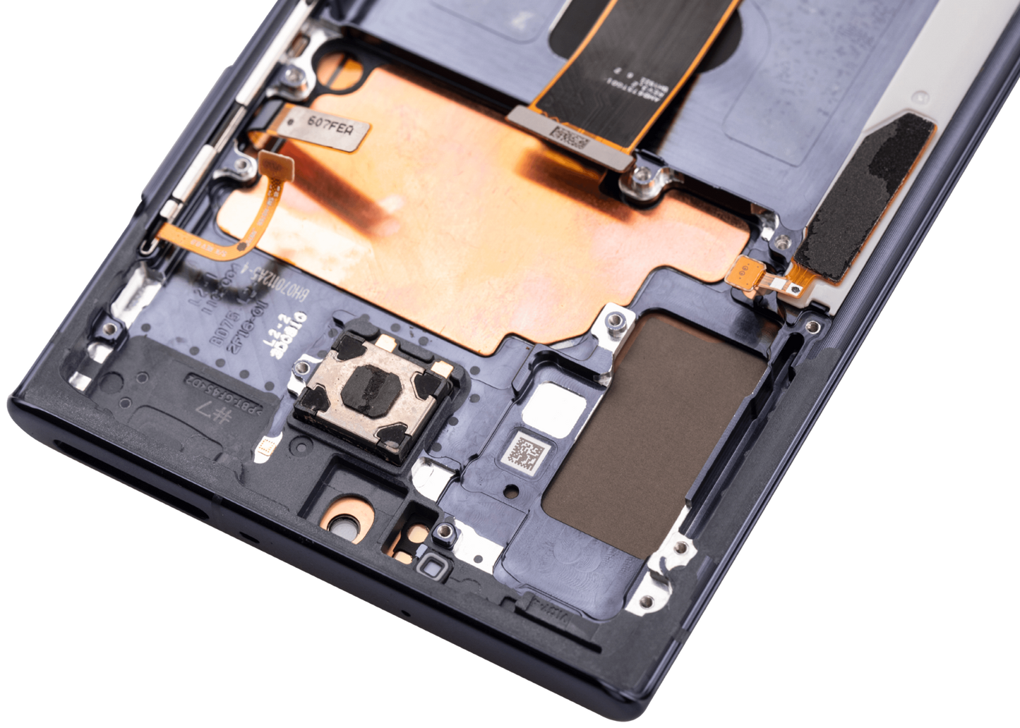 OLED Assembly With Frame For Samsung Galaxy Note 10 Plus / 5G (Aftermarket Plus) (Aura Black)