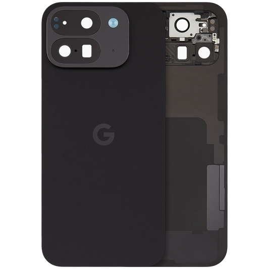 Back Cover Glass For Google Pixel 9 Pro Fold (Used OEM Pull: Grade A) (Obsidian) - replacement part product view