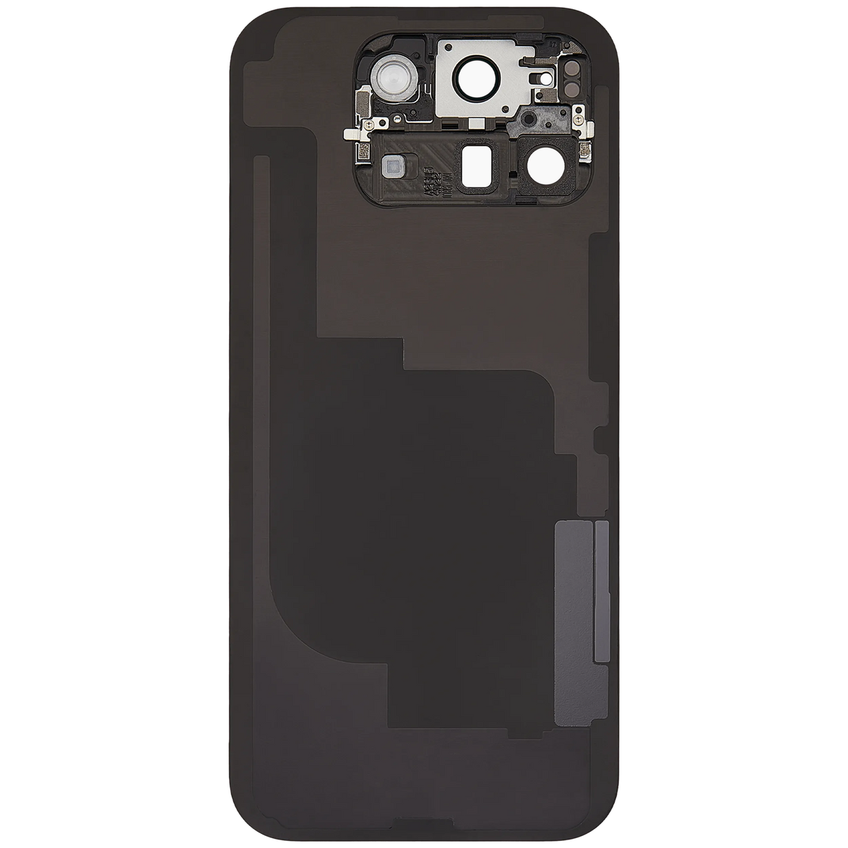 Back Cover Glass For Google Pixel 9 Pro Fold (Used OEM Pull: Grade A) (Obsidian) - replacement component detail view