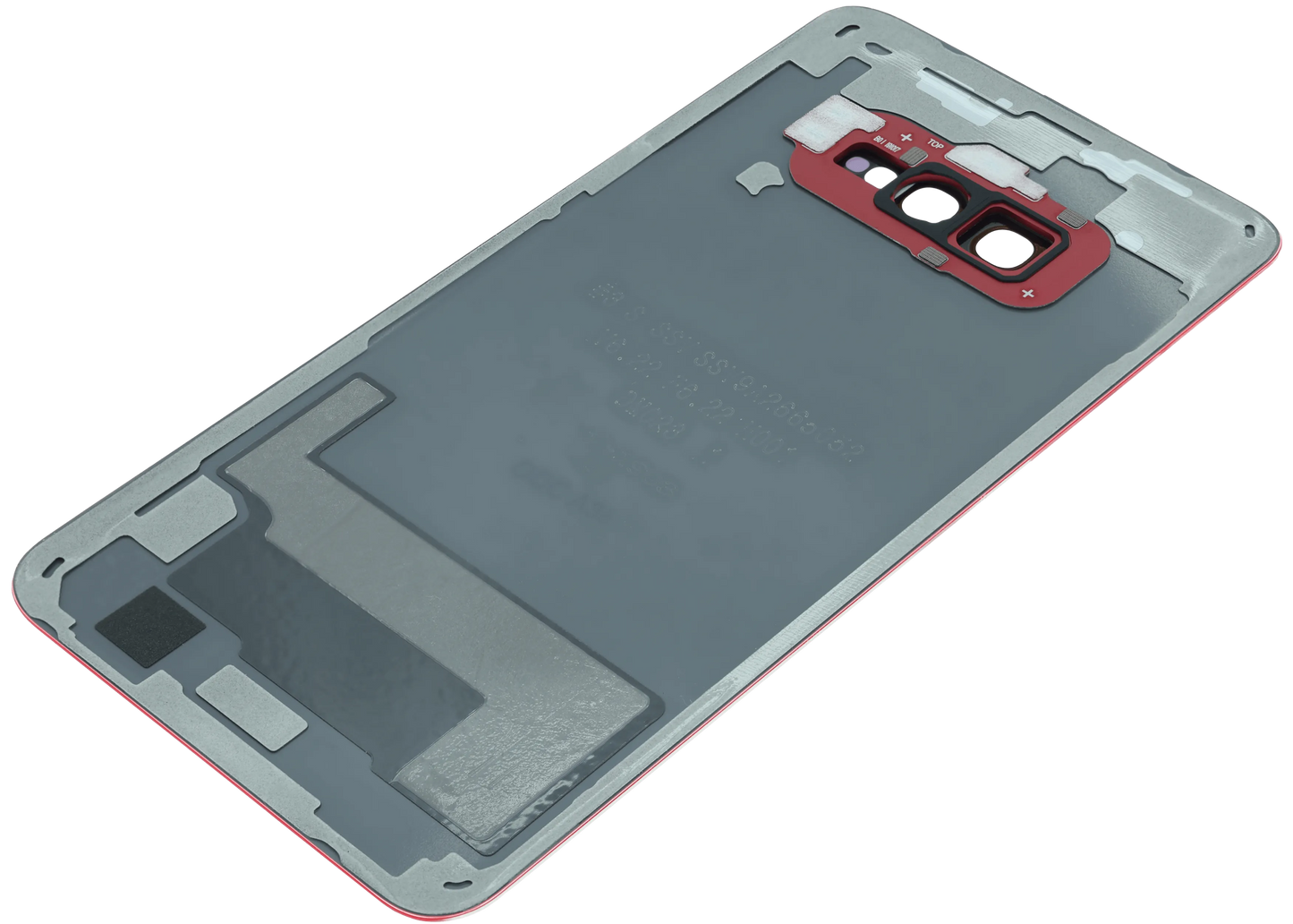 Back cover Glass With Camera Lens For Samsung Galaxy S10e (Service Pack) (Red)
