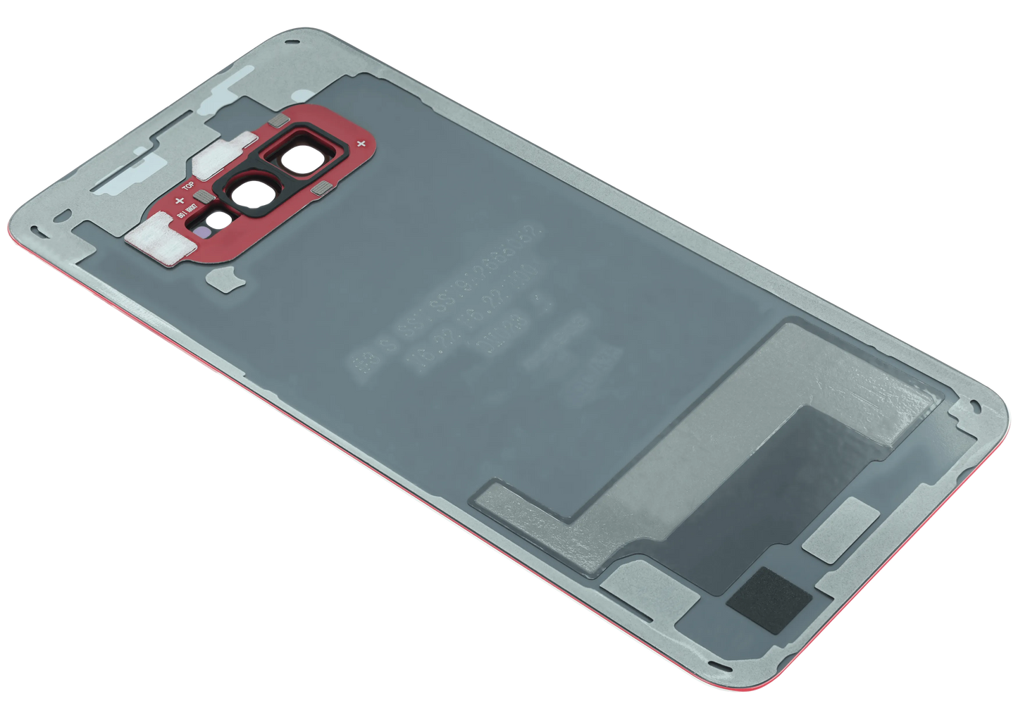 Back cover Glass With Camera Lens For Samsung Galaxy S10e (Service Pack) (Red)