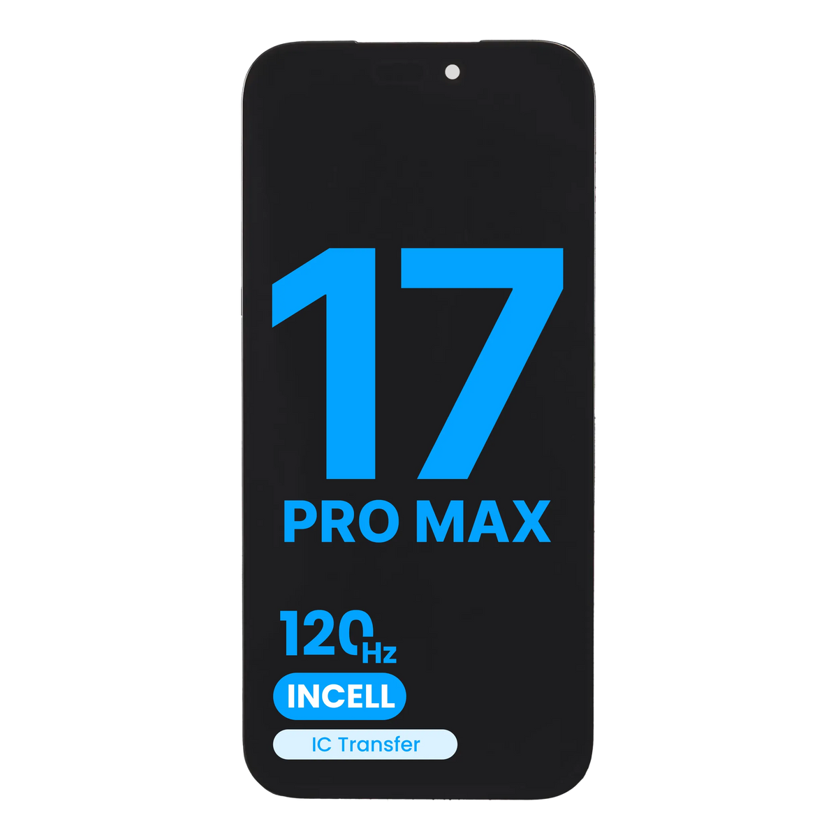 LCD Assembly For iPhone 17 Pro Max (Aftermarket: AQ7 / Incell) (120HZ) — product photo 1