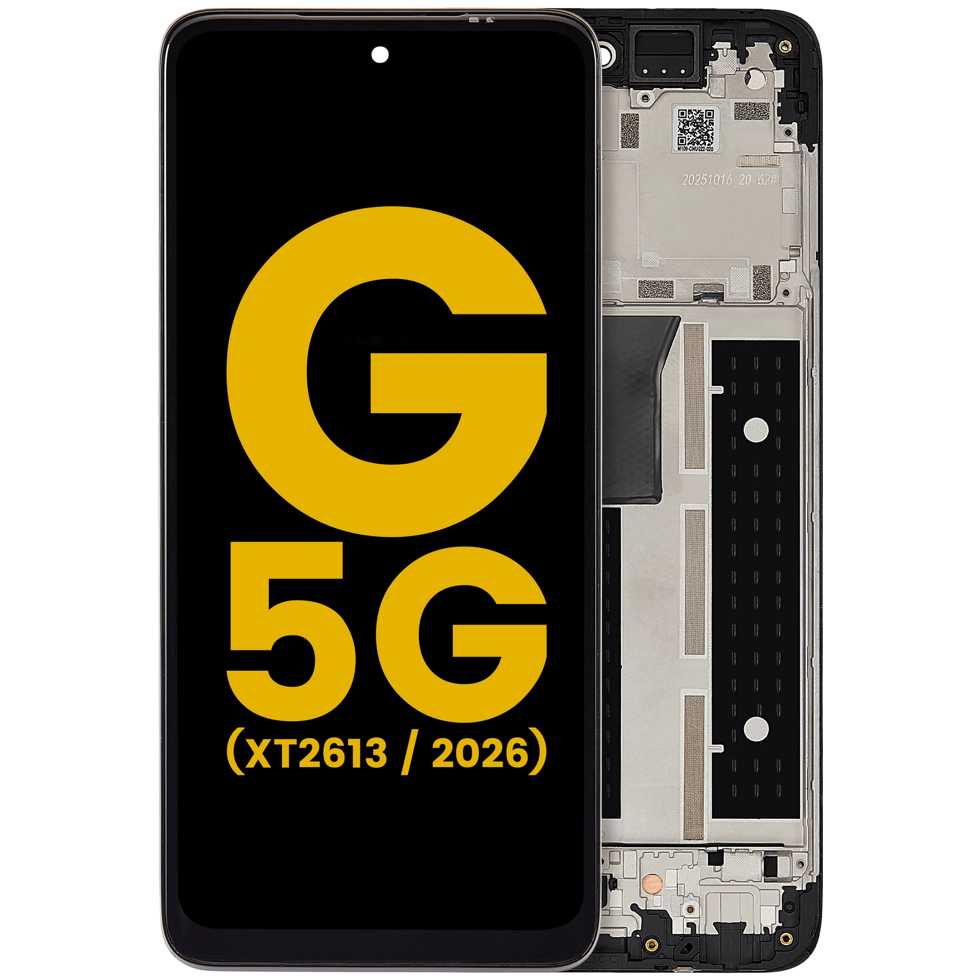 LCD Assembly With Frame For Motorola Moto G 5G (XT2613 / 2026) (Refurbished) (All Colors) replacement part SKU 107182127522 image 1