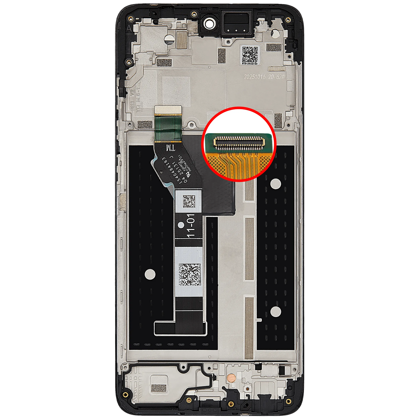 LCD Assembly With Frame For Motorola Moto G 5G (XT2613 / 2026) (Refurbished) (All Colors) replacement part SKU 107182127522 image 4