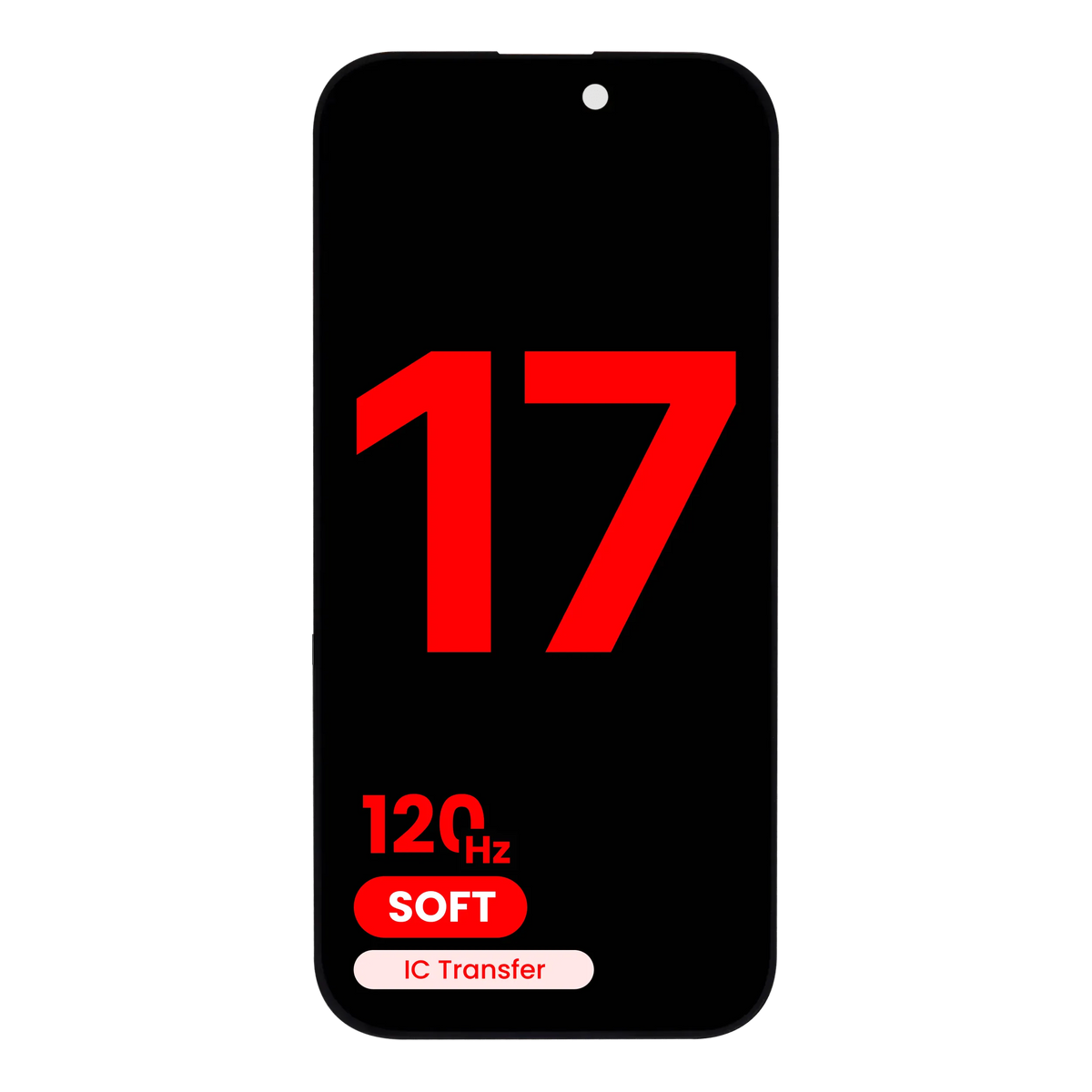 OLED Assembly For iPhone 17 (Aftermarket Plus: Soft) (120HZ) — product photo 1