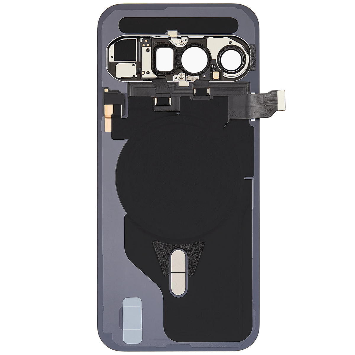 Back Cover Housing With NFC For Google Pixel 10 Pro (Used OEM Pull: Grade A) (Porcelain) - replacement component detail view